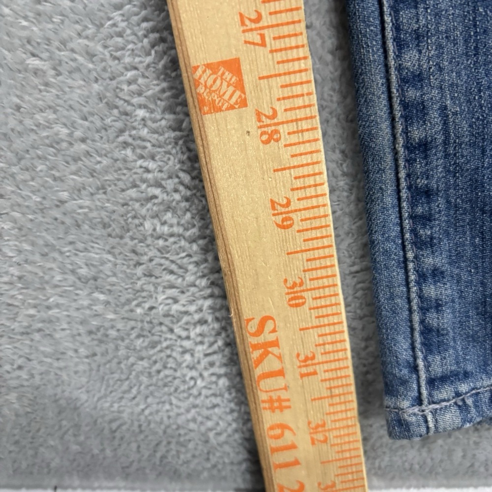 7 For All Mankind Jeans Men 30 Standard Straight Leg Blue Vintage Y2K - Picture 8 of 10